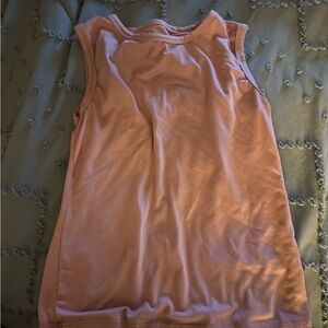 Sleeveless Pink Top